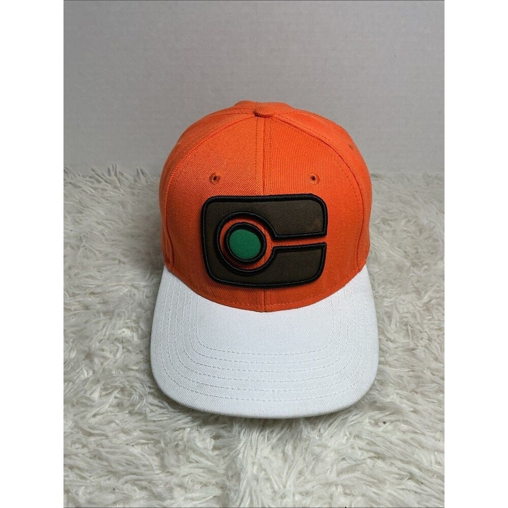 Pokémon Nintendo Ash Ketchum Journeys Snapback Hat 🧢 Bioworld Orange/White OSFM